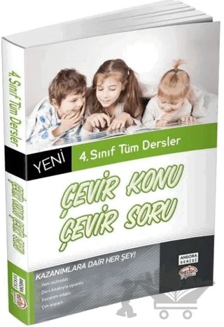 4. Sınıf Tüm Dersler Çevir Konu Çevir Soru – Kolektif – Editör Yayınevi kitap kapağı