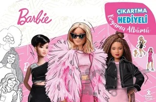 Barbie Çıkartma Hediyeli Boyama Albümü – Kolektif – Doğan Çocuk kitap kapağı