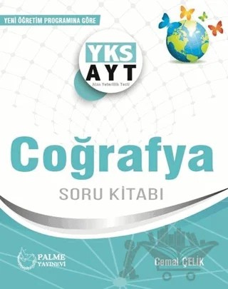Palme YKS AYT Coğrafya Soru Kitabı – Cemal Çelik – Palme Yayınları kitap kapağı