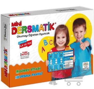 Mini Dersmatik - Okumayı Öğreten Oyuncak (1 KİTAP) – Kolektif – Yükselen Zeka Yayınları kitap kapağı