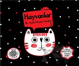 Yırtılmaz Kitap: Hayvanlar 1 İlk Siyah-Beyaz Kitabım – Müşen Davarcı – Megakids Yayıncılık kitap kapağı
