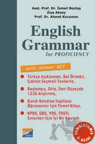 English Grammar for Proficiency With Answer Key / Answer Key (Cevap Anahtarı) – İsmail Boztaş – Siyasal Kitabevi - Eğitim kitap kapağı