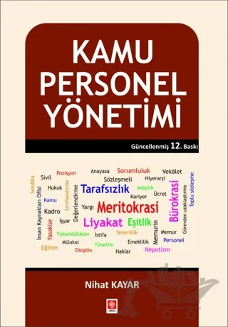 Kamu Personel Yönetimi – Nihat Kayar – Ekin Basım Yayın kitap kapağı