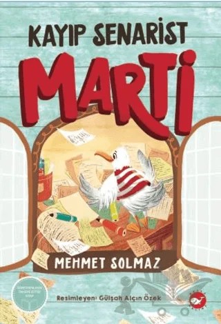 Kayıp Senarist Marti – Mehmet Solmaz – Beyaz Balina Yayınları kitap kapağı