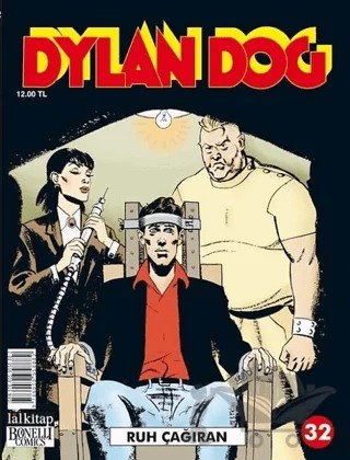 Dylan Dog 32: Ruh Çağıran – Pasquale Ruju – Lal Kitap kitap kapağı