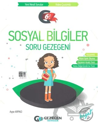 6. Sınıf Sosyal Bilgiler Soru Gezegeni – Ayşe Arpacı – Gezegen Yayıncılık kitap kapağı