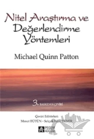 Nitel Araştırma ve Değerlendirme Yöntemleri – Michael Quinn Patton – Pegem Akademi Yayıncılık kitap kapağı