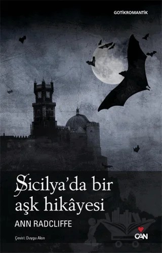 Sicilya’da Bir Aşk Hikayesi – Ann Radcliffe – Can Yayınları kitap kapağı