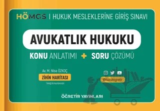 Avukatlık Hukuku Konu Anlatımı ve Soru Bankası – Nisa Özkoç – Öğretir Yayınları kitap kapağı