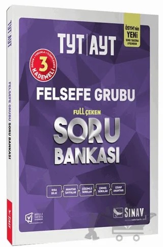 TYT AYT Felsefe Grubu Full Çeken Soru Bankası – Kolektif – Sınav Yayınları kitap kapağı