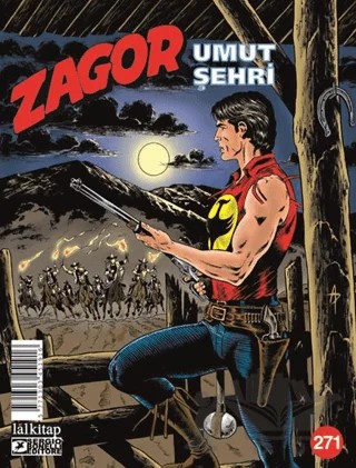 Zagor Sayı 271 – Roberto Altariva – Lal Kitap kitap kapağı