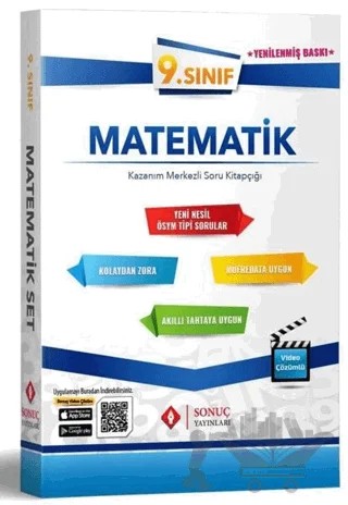 9. Sınıf Matematik Modüler Set – Kolektif – Sonuç Yayınları kitap kapağı