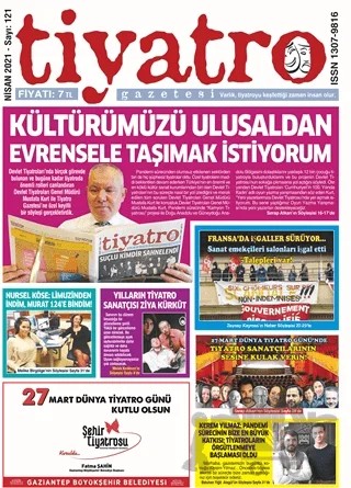 Tiyatro Gazetesi Sayı: 121 Nisan 2021 – Tiyatro Gazetesi kitap kapağı