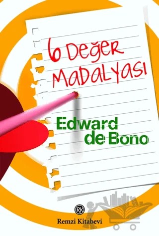 6 Değer Madalyası – Edward de Bono – Remzi Kitabevi kitap kapağı