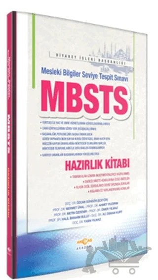 Mesleki Bilgiler Seviye Tespit Sınavı - Hazırlık Kitabı – Ahmet Yıldırım, Ali Osman Kurt, Halil İbrahim Bulut, Mehmet Ünal, Metin Özdemir, Ömer Yılmaz, Yasin Yılmaz – Akçağ Yayınları kitap kapağı