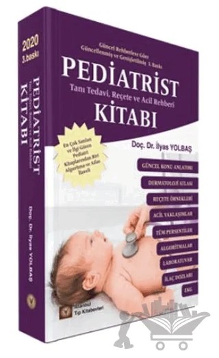 Pediatrist Tanı Tedavi Reçete ve Acil Rehberi 2020 – İlyas Yolbaş – İstanbul Tıp Kitabevi kitap kapağı