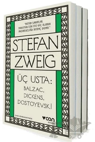 Stefan Zweig - 3 Kitap Takım – Stefan Zweıg – Can Yayınları kitap kapağı
