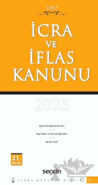 İcra ve İflas Kanunu / LMD – 5 – Kollektif – Seçkin Yayıncılık kitap kapağı