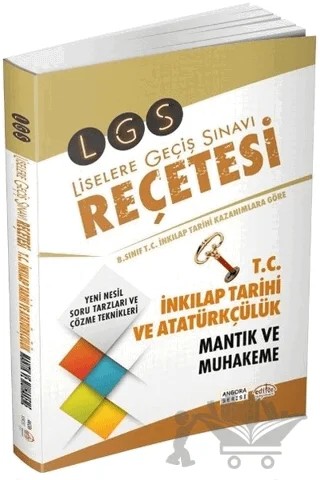LGS Reçetesi 8. Sınıf T.C İnkılap Tarihi ve Atatürkçülük Mantık ve Muhakeme – Kolektif – Editör Yayınevi kitap kapağı