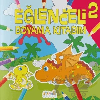 Eğlenceli Boyama Kitabım 2 – Kolektif – Staau Çocuk kitap kapağı