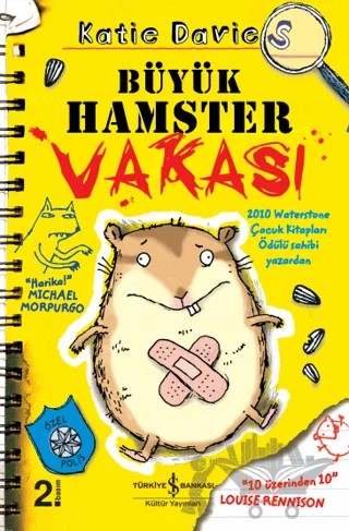Büyük Hamster Vakası – Katie Davies – İş Bankası Kültür Yayınları kitap kapağı