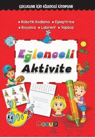 Eğlenceli Aktivite (6 Kitap Takım) – Kolektif – ÇocuQ kitap kapağı