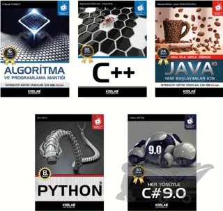 Yazılımcılar İçin Programlama Seti – Kolektif – Kodlab Yayın Dağıtım kitap kapağı