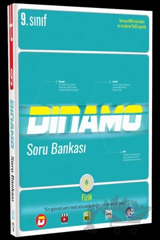 9. Sınıf Dinamo Fizik Soru Bankası – Kolektif – Tonguç Akademi kitap kapağı