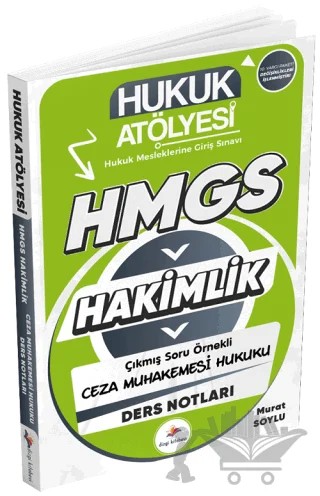 Hukuk Atölyesi HMGS Hakimlik Ceza Muhakemesi Hukuku Ders Notları – Murat Soylu – Dizgi Kitap kitap kapağı