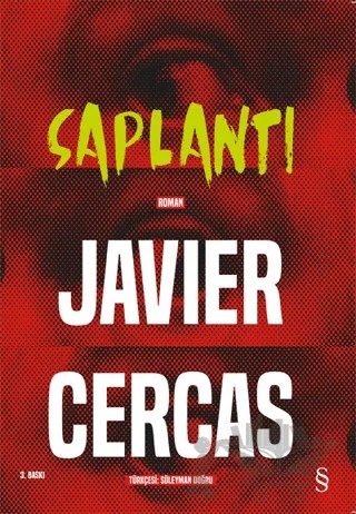 Saplantı – Javier Cercas – Everest Yayınları kitap kapağı