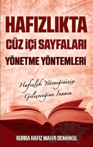 Hafızlıkta Cüz İçi Sayfaları Yönetme Yöntemleri – Mahir Demirkol – Kutup Yıldızı Yayınları kitap kapağı