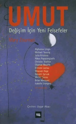 Umut – Mary Zournazi – Literatür Yayıncılık kitap kapağı
