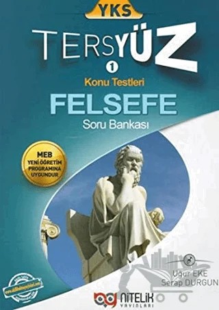 YKS Tersyüz Felsefe Konu Testleri Soru Bankası – Serap Durgun, Uğur Eke – Nitelik Yayınları kitap kapağı