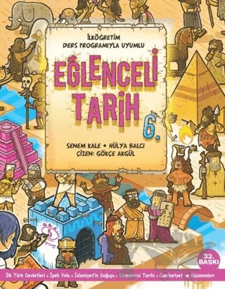 Eğlenceli Tarih 6. Sınıf – Hülya Balcı, Senem Kale – Doğan Çocuk kitap kapağı