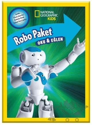 National Geographic Kids - Robot Paket Oku Eğlen – Melissa Stewart – Beta Kids kitap kapağı