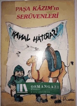 Paşa Kazım'ın Serüvenleri – Kazım Paşa – Arba Yayınları kitap kapağı