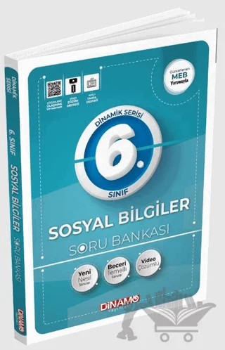 6. Sınıf Sosyal Bilgiler Soru Bankası – Kolektif – Dinamo Yayınları kitap kapağı