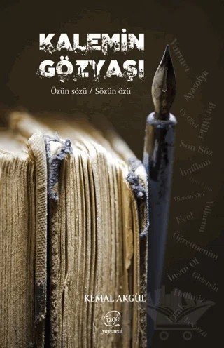 Kalemin Gözyaşı – Kemal Akgül – Çizge Yayınevi kitap kapağı