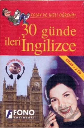 30 Günde İleri İngilizce (Seslendirmeli) – Kolektif – Fono Yayınları kitap kapağı