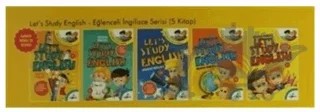 Let’s Study English Eğlenceli İngilizce (5 Kitap takım) – Kolektif – Çocuk Gezegeni kitap kapağı