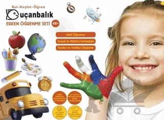 Erken Öğrenme Seti 48+ Bul - Keşfet - Öğren – Kolektif – Uçanbalık Yayıncılık kitap kapağı