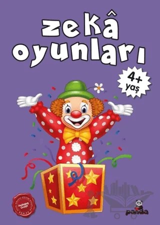 Zeka Oyunları +4 Yaş – Afife Çoruk – Beyaz Panda Yayınları kitap kapağı