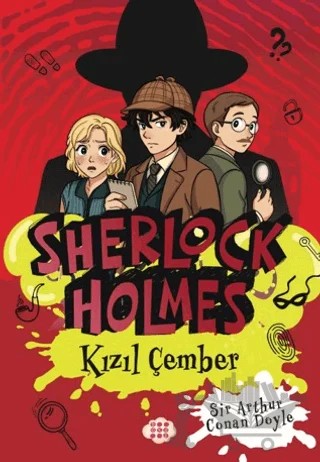 Sherlock Holmes - Kızıl Çember – Sir Arthur Conan Doyle – Dokuz Çocuk kitap kapağı
