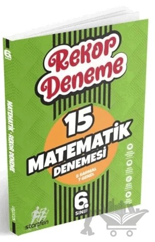 6. Sınıf Matematik Rekor Deneme – Kolektif – Startfen Yayınları kitap kapağı
