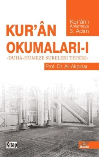 Kur'an Okumaları 1 – Ali Akpınar – Kitap Dünyası Yayınları kitap kapağı