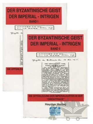 Der Byzantinische Geist Der Imperial-Intrigen (2 Cilt Takım) – Hayriye Hortaç – Alioğlu Yayınları kitap kapağı