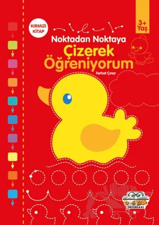 Kırmızı - Çizerek Öğreniyorum - Noktadan Noktaya – Kolektif – 0-6 Yaş Yayınları kitap kapağı