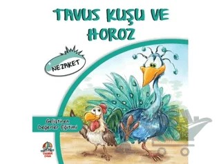 Tavus Kuşu ve Horoz – Cihan Bahadır Gürelik – Yağmur Çocuk kitap kapağı