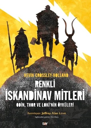 Renkli İskandinav Mitleri – Kevin-Crossley-Holland – Say Yayınları kitap kapağı