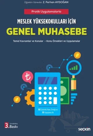 Genel Muhasebe (MYO) – Zeynep Ferhan Aydoğan – Seçkin Yayıncılık kitap kapağı